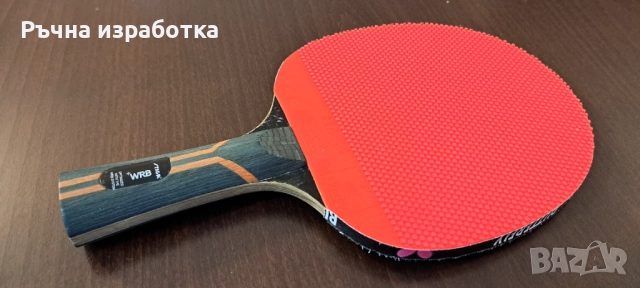 stiga Sauer&Troger хилка за тенис на маса дърво def зъби отбранителна бранителска, снимка 6 - Тенис - 51487299