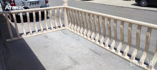 Дървен парапет, снимка 8 - Декорация за дома - 51232583