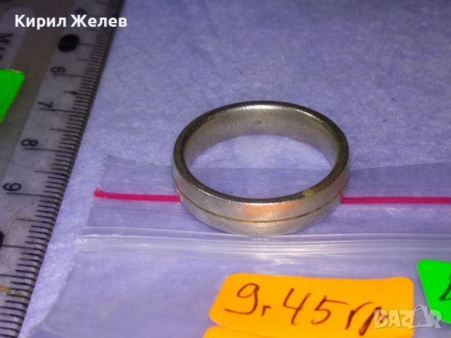 Стара МАСИВНА СРЕБЪРНА СТИЛНА ХАЛКА ПРЪСТЕН СРЕБРО 925 РЪЧНА АРТ ИЗРАБОТКА 40650, снимка 9 - Антикварни и старинни предмети - 42599865