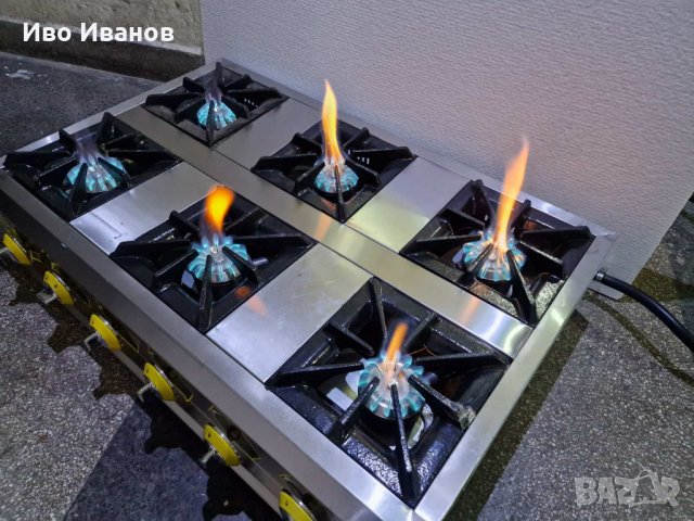 Продавам газов котлон с 6 горелки , снимка 2 - Обзавеждане за заведение - 39038169