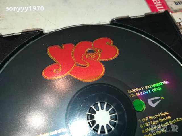 YES CD 1506251725, снимка 5 - CD дискове - 50674878