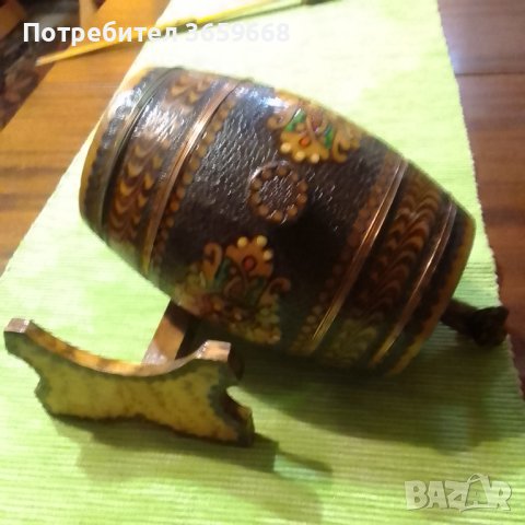Буренце за ракия,декорирано, снимка 4 - Антикварни и старинни предмети - 41711089