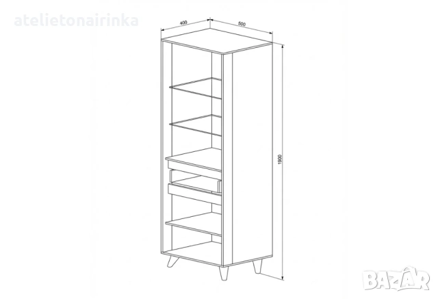 Модулна система Лима, снимка 2 - Секции и витрини - 53705739