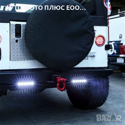 Мини 18W LED бар за осветление с 6 диода - 12/24V , снимка 4 - Аксесоари и консумативи - 53514284