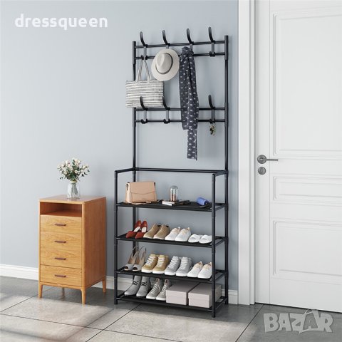 4070 Етажерка за обувки+закачалки, снимка 9 - Други стоки за дома - 42155033