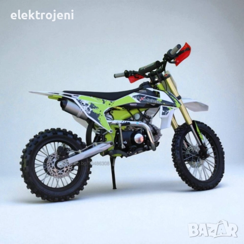 Бензинов Кросов Мотор ”ЕНДУРО” 125cc - Топ Цена - 1740 лв., снимка 4 - Мотоциклети и мототехника - 51384678