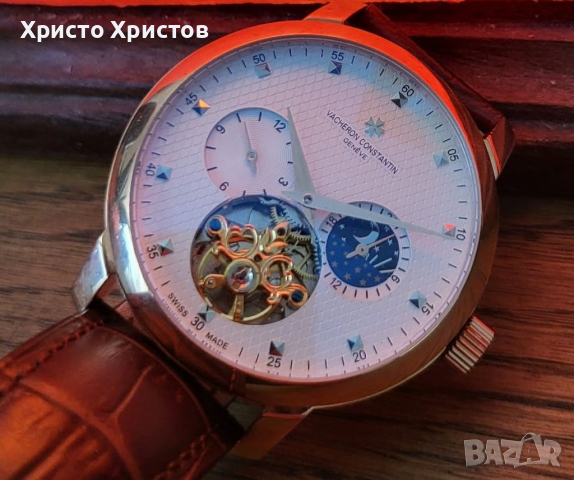 Мъжки часовници Top quality Vacheron Constantin , снимка 7 - Чанти - 36246851