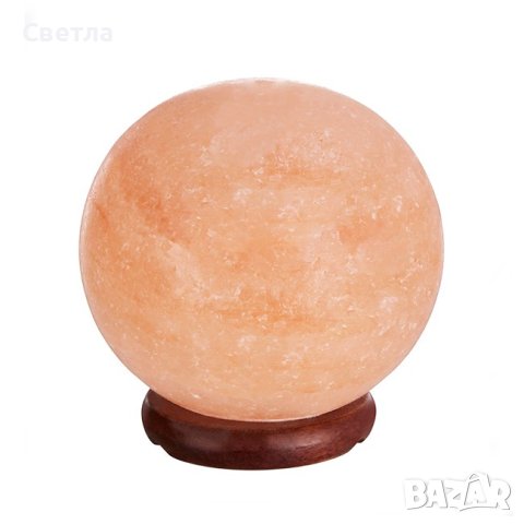 Лампа от хималайска сол, снимка 5 - Настолни лампи - 31138058
