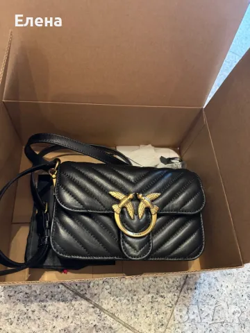 Оригинална чанта Pinko, снимка 6 - Чанти - 50084723