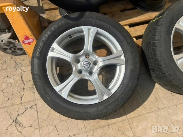 5х114.3 Джанти 17 Цола Nissan Dacia Renault 5x114.3 Нисан Дачия Рено ЕТ 40 J 6.5 Централен отвор 66., снимка 5 - Аксесоари и консумативи - 51716472