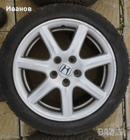 Джанти с гуми Honda 17 ки, снимка 5 - Гуми и джанти - 44807111