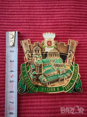 Отряд за морска охрана на USMC MSG София България Challenge Coin. , снимка 10 - Колекции - 50550228