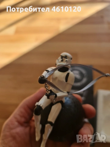 Колекционерска фигурка Star Wars, ръчно оцветена, снимка 6 - Колекции - 53666118