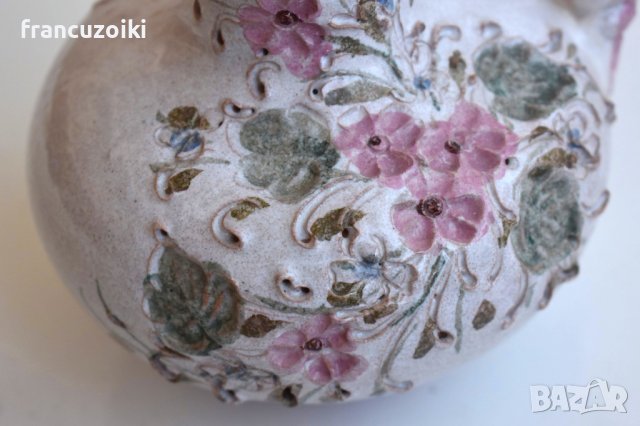 Керамична ваза Ainring Keramik Кана Немска керамика , снимка 3 - Вази - 41450009