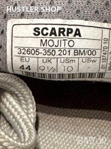 Туристически обувки SCARPA MOJITO. Номер 44, снимка 7 - Спортни обувки - 56156598