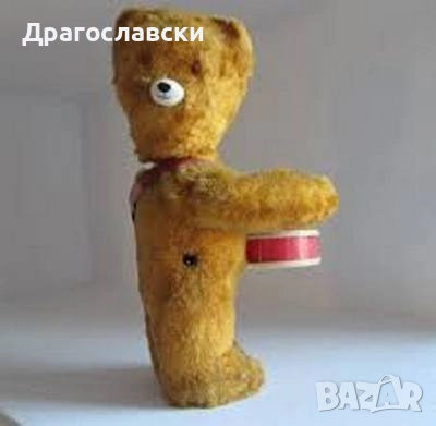 кукла фигура мече с корона Берлин. старо, немско герб, гумени играчки, играчка котарак, снимка 12 - Други ценни предмети - 28881175