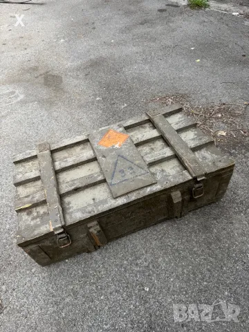 ДЪРВЕН КУФАР КУТИЯ САНДЪК ОТ 1992 ГОДИНА, снимка 2 - Части - 50202130