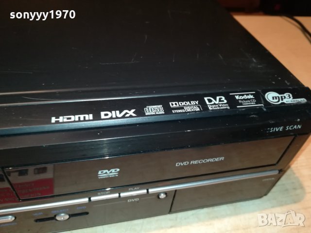 funai wd6d-m101 dvd/video recorder-germany 0709212108, снимка 6 - Плейъри, домашно кино, прожектори - 34058810