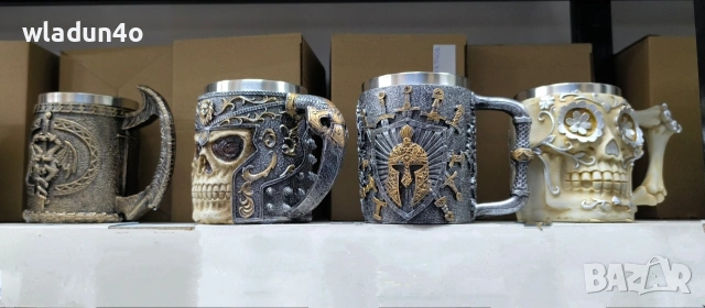 Черепни чаши, бокали-3е-9-15е, снимка 14 - Чаши - 35240255