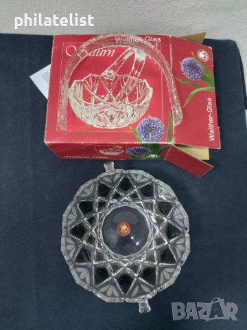 Walther Glas Saturn Satin Rubin Кристална купа с дръжка