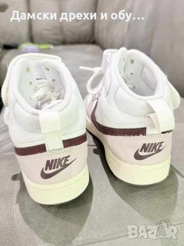 NIke кожени сникърси високи , снимка 7 - Маратонки - 56238477