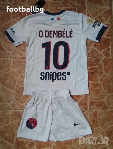 D.DOUE 14 DEMBELE 10 💙⚽️ детско юношески футболни екипи НОВО сезон 2026-27 година 