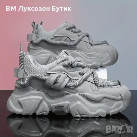 🔝 ТОП ОФЕРТА – ЛУКСОЗНИ МЪЖКИ ЕЖЕДНЕВНИ МАРАТОНКИ 🔝, снимка 6 - Маратонки - 50301025