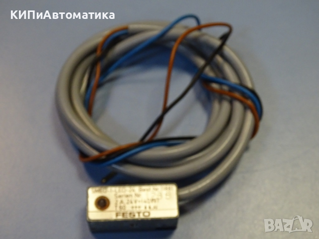 Индуктивен сензор Festo SMEO-1-LED-24 proximity switch, снимка 3 - Резервни части за машини - 44603169