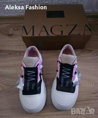 Massimo Zardi дамски маратонки естествена кожа , снимка 6 - Кецове - 53773798