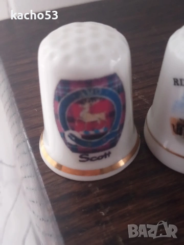 Порцеланови напръстници - 5 броя., снимка 2 - Антикварни и старинни предмети - 53294400