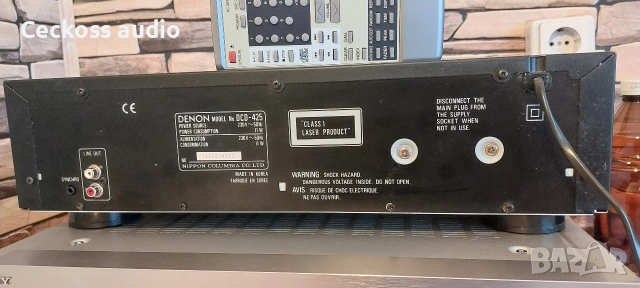 Сд плеър DENON DSD-425 с дистанционно , снимка 6 - Ресийвъри, усилватели, смесителни пултове - 52669141