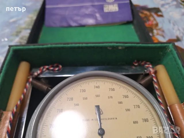 Ретро уред Барометър, снимка 6 - Антикварни и старинни предмети - 49960801