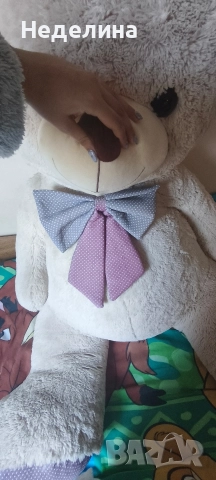 Голяма плюшена мечка , снимка 4 - Плюшени играчки - 52749347