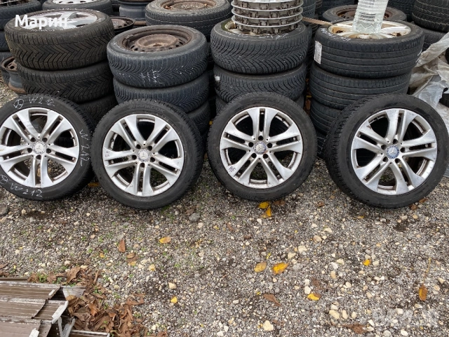 Оригинални джанти 17 цола мерцедес , снимка 2 - Гуми и джанти - 52306341