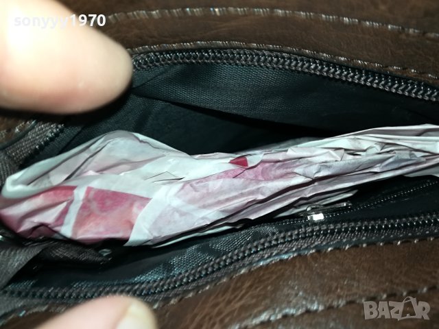 bolo-кафява кожена чанта 2308230800, снимка 14 - Чанти - 41939302