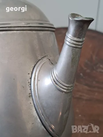 стар метален чайник антика  19/3, снимка 5 - Антикварни и старинни предмети - 49124321