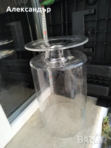 Стъклен буркан  за  бонбони ,аквариум, снимка 3 - Декорация за дома - 48850563