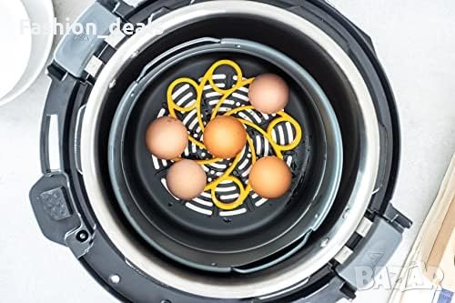 Нов силиконов сет за яйца Домакинство Готвене въздушен фритюрник Air Fryer, снимка 5 - Други стоки за дома - 41721938