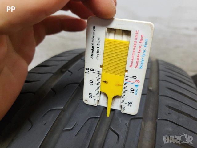 215/55/16 Continental / летни гуми, снимка 5 - Гуми и джанти - 53627342