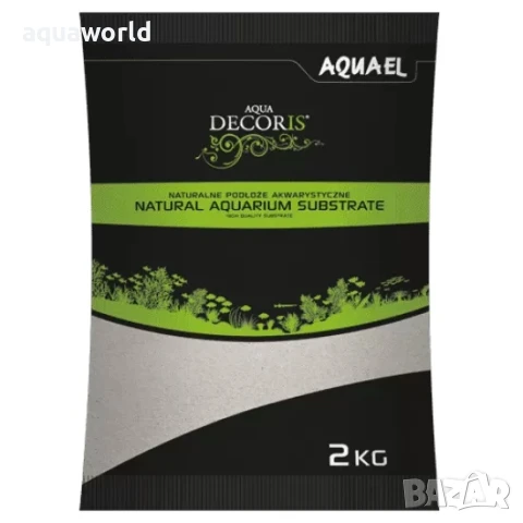 "ПРОМОЦИЯ" Кварцов пясък AquaEL Quartz sand 0.4-1.2 мм. 2кг