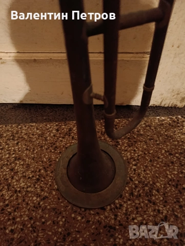 стара немска тръба, снимка 2 - Духови инструменти - 53146605