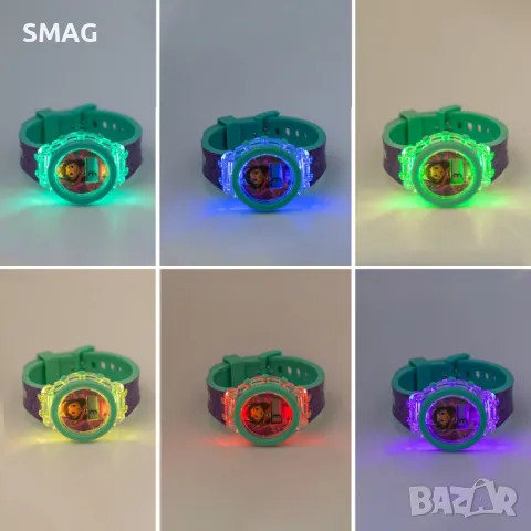 Детски цифров 3D светещ ръчен часовник Gabby's Dollhouse S_1233757, снимка 2 - Детски - 48655675