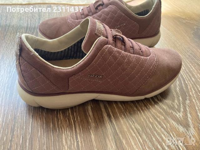 GEOX обувки естествен набук