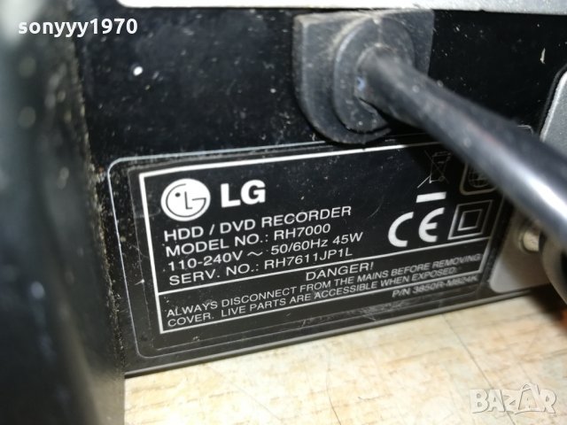 LG HDD/DVD RH7000 RECORDER-SWISS 3110211718, снимка 18 - Плейъри, домашно кино, прожектори - 34643342