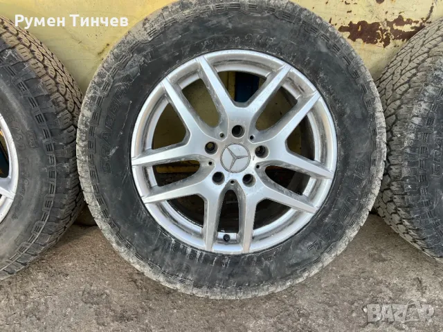 4бр оригинални джанти с гуми от Мерцедес G Klassa 18ки, снимка 4 - Гуми и джанти - 49020784