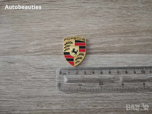 Емблема за волан Porsche малък размер, снимка 2 - Аксесоари и консумативи - 48646260