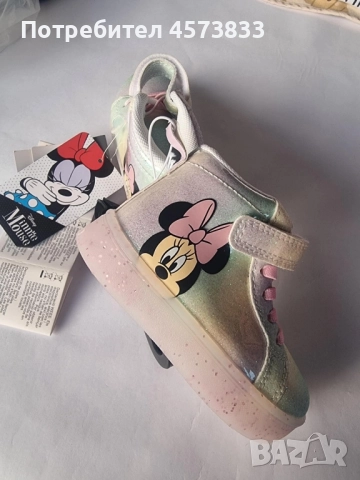 Детски обувки Disney Minnie Mouse – нови с етикет, снимка 1