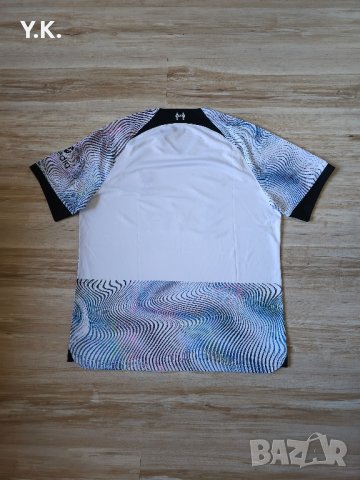 Оригинална мъжка тениска Nike Dri-Fit x F.C. Liverpool / Season 22-23 (Away), снимка 3 - Тениски - 44474871