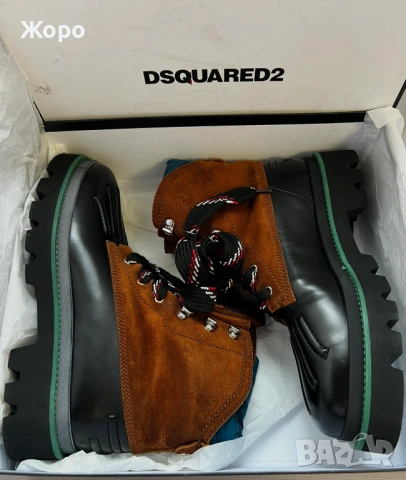 DSQUARED2 Urban Hiking Boots №42 – НОВИ С КУТИЯ ОРИГИНАЛНИ РЕДКИ , снимка 8 - Мъжки боти - 53619682
