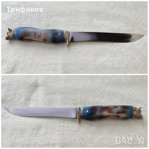 Нож /глиган/ - ръчна изработка, снимка 2 - Ловно оръжие - 40022672